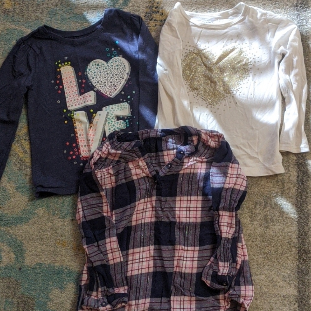 Size 4t Long Sleeve shirts